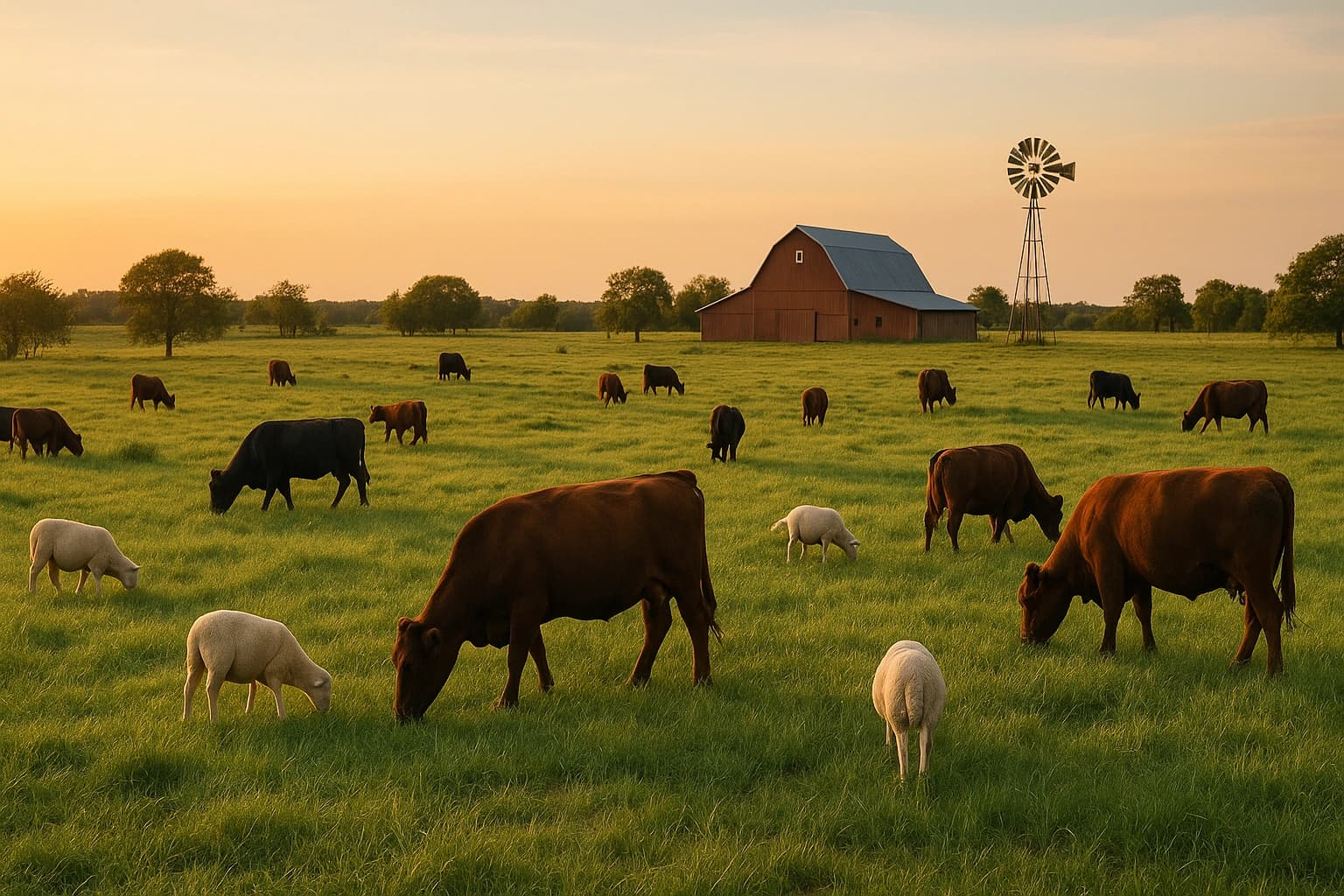 River Valley Farm Life - Premium sheep and cattle on Oklahoma-Arkansas border